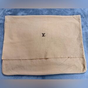 Louis Vuitton Beige Dust Bag- Medium Sized 17.25W x 13L